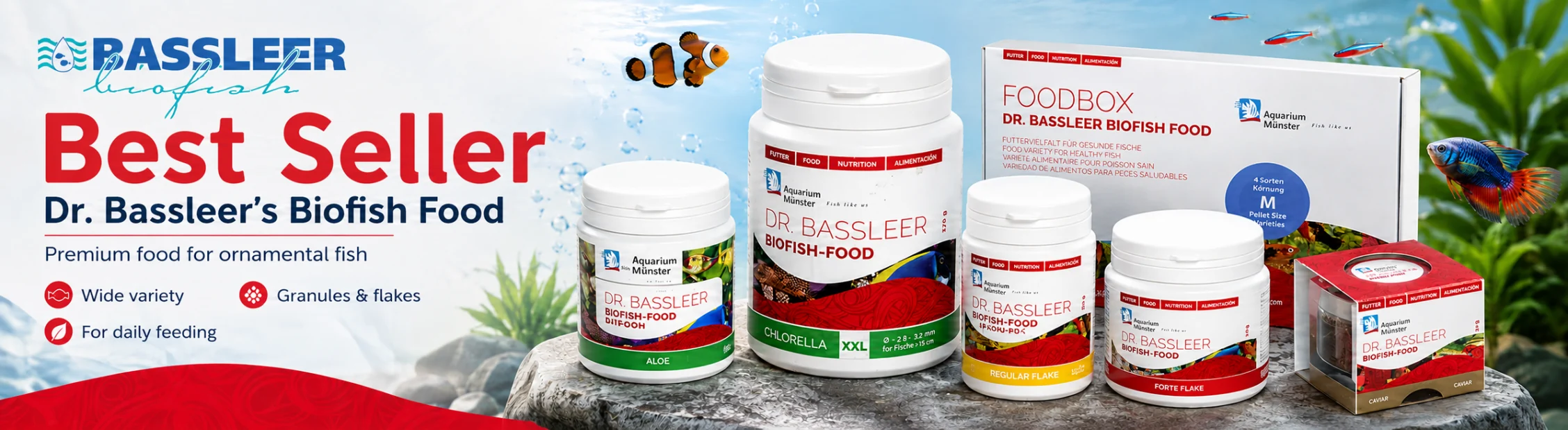 Dr. Bassleer Biofishfood � Premium Food for Ornamental Fish