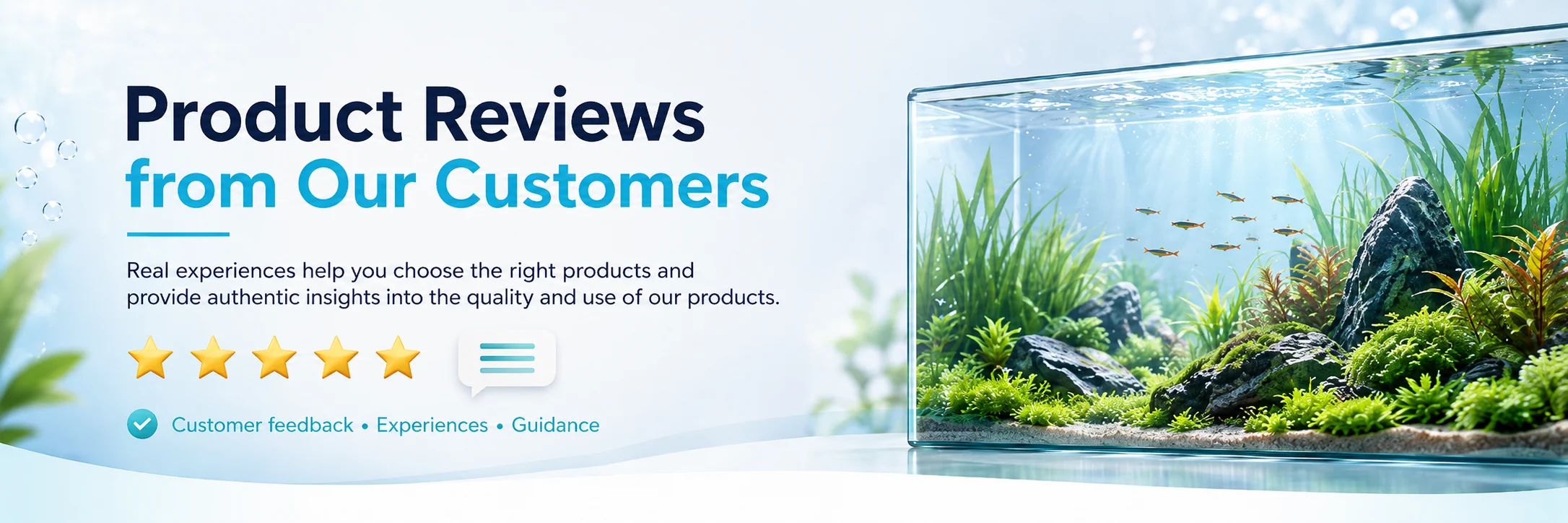 Real experiences from our customers - reviews of products from our range, with five stars and a verified check mark