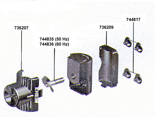 EHEIM 3800 Ersatzteile f�r Pumpe streamON Typ 1072