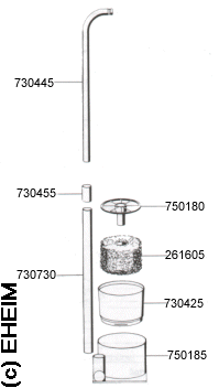 EHEIM 400462 Ersatzteile f�r Vorfilter 