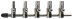Air Distributor 5-Ways Metal
