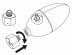 JBL ProFlora Adapt u- disposal for Dennerle