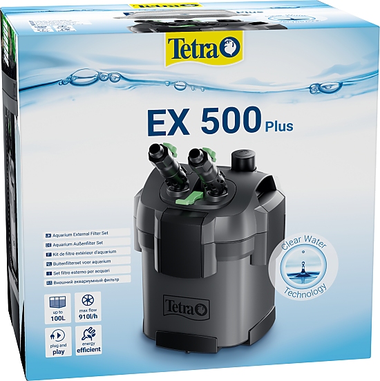 Tetra Außenfilter Komplettset EX 500 Plus Tetra Außenfilter Komplettset EX 500 Plus