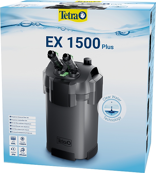 Tetra Außenfilter Komplettset EX 1500 Plus Tetra Außenfilter Komplettset EX 1500 Plus