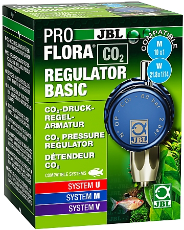 JBL ProFlora CO2 Regulator Basic -Pressure Reducer- JBL ProFlora CO2 Regulator Basic -Pressure Reducer-