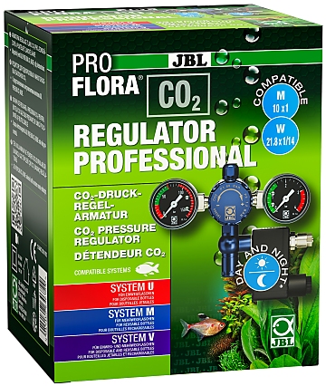 JBL ProFlora CO2 Regulator Professional -Pressure Reducer- JBL ProFlora CO2 Regulator Professional -Pressure Reducer-