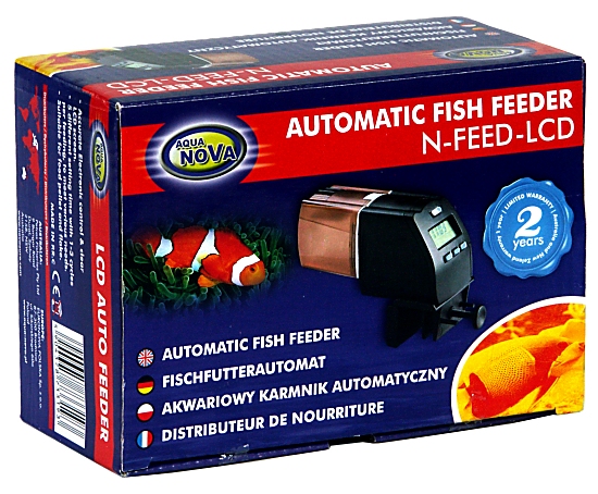 Aqua Nova Automatic Fish Feeder electronic Aqua Nova Automatic Fish Feeder electronic