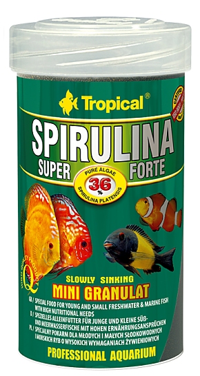 Tropical Super Spirulina Forte Mini Granulat Tropical Super Spirulina Forte Mini Granulat