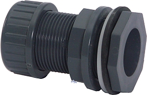 VDL PVC Durchführung mit Klemm-Mutter VDL PVC Durchführung mit Klemm-Mutter