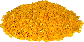Color quartz aquarium gravel -Yellow- 3-5 mm Color quartz aquarium gravel -Yellow- 3-5 mm