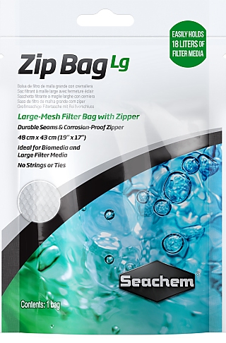 Seachem Zip Bag Lg Seachem Zip Bag Lg
