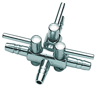Air-Valve 4/6 3-Ways Metal Air-Valve 4/6 3-Ways Metal