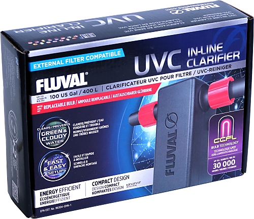 Fluval UVC In-Line Wasserklärer NEU