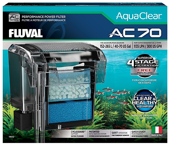 Fluval AquaClear AC70 -Anhängefilter-