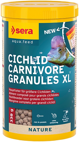 sera Cichlid Carnivore Granules XL sera Cichlid Carnivore Granules XL