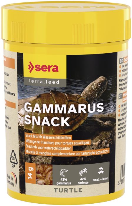 sera Turtle Gammarus Snack (Raffy I)