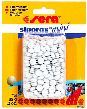 Sera Siporax mini for sera internal filter fil 60/120 Sera Siporax mini for sera internal filter fil 60/120