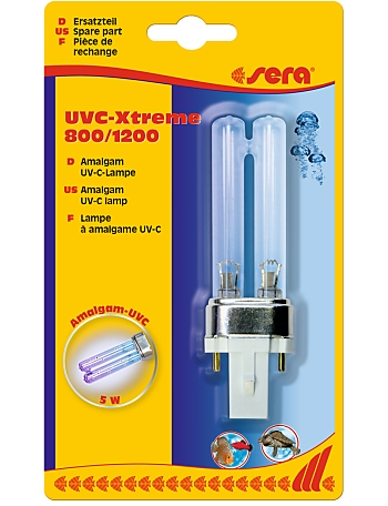 sera UV-C Lampe 5 W für UVC-Xtreme sera UV-C Lampe 5 W für UVC-Xtreme