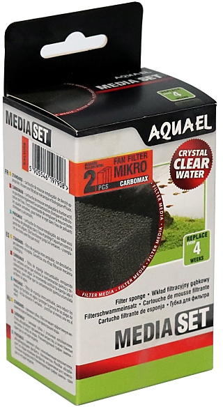 AQUAEL Filter Cartridge FAN Carbomax