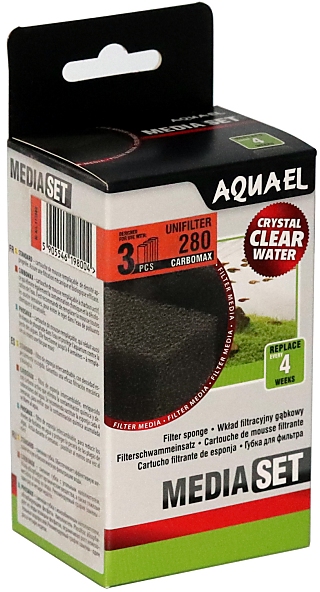AQUAEL Filter Cartridge Uni Filter Carbomax AQUAEL Filter Cartridge Uni Filter Carbomax