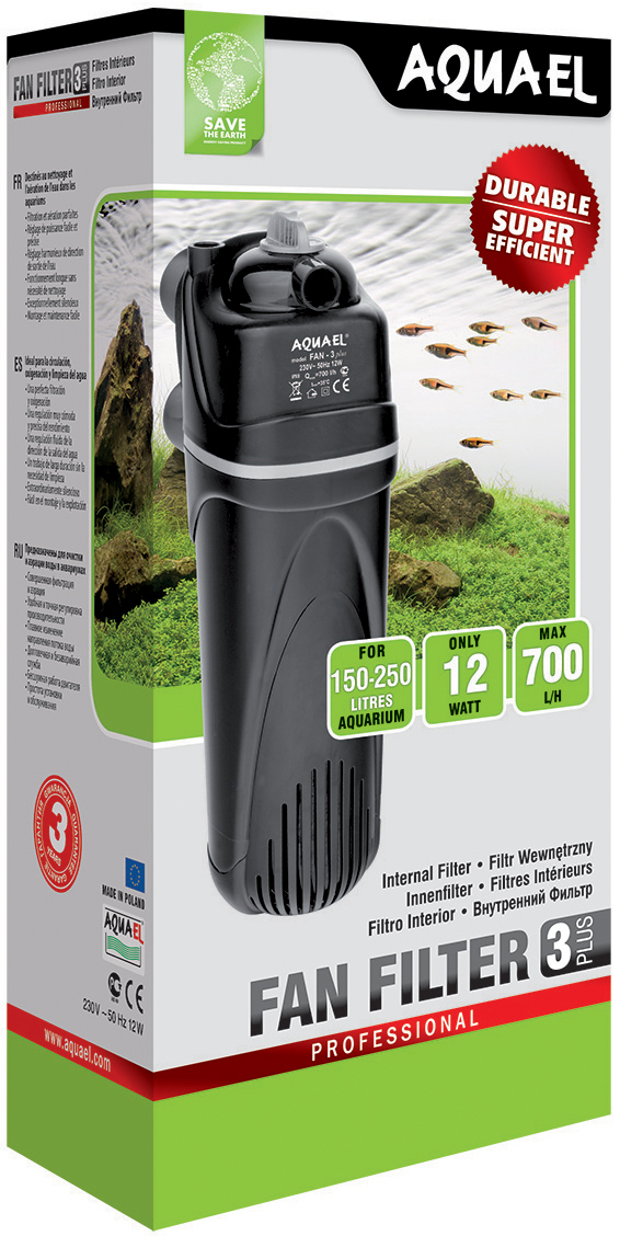 AQUAEL FAN 3 Plus -Innenfilter- AQUAEL FAN 3 Plus -Innenfilter-