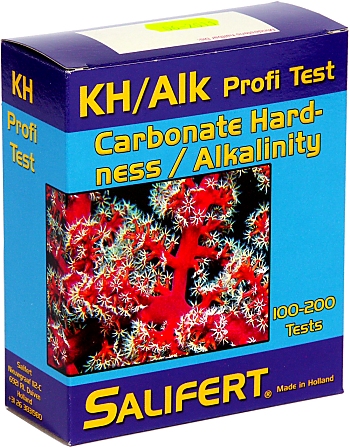 Salifert Profi Test KH/Alkalinity Salifert Profi Test KH/Alkalinity