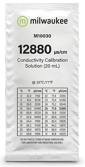 Milwaukee Conductivity Calibration Solution 12880 µS/cm
