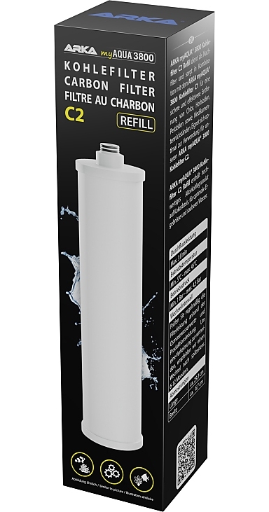 Arka myAQUA 3800 Kohlefilter C2 Nachfüller Arka myAQUA 3800 Kohlefilter C2 Nachfüller