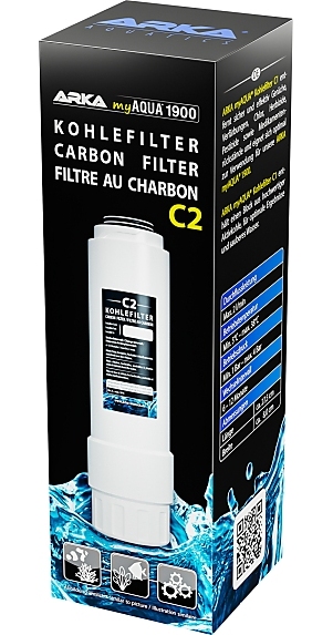 Arka myAQUA 1900 Kohlefilter C2 Arka myAQUA 1900 Kohlefilter C2