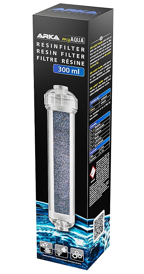 Arka myAQUA 190/380 Resinfilter gefüllt Arka myAQUA 190/380 Resinfilter gefüllt