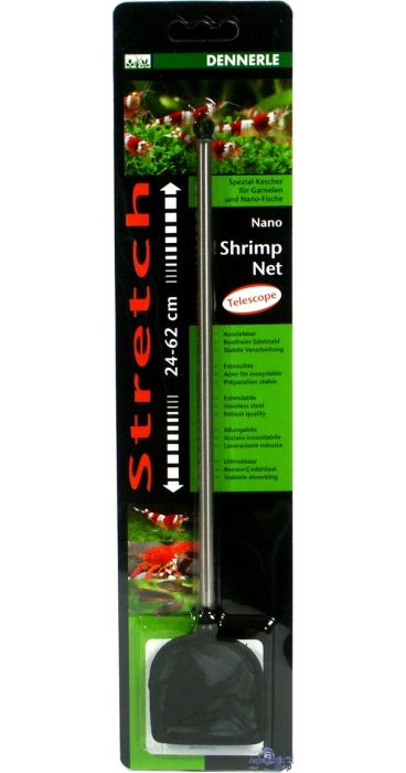 Dennerle Nano Shrimp Net, Bügelform, klein, schwarz