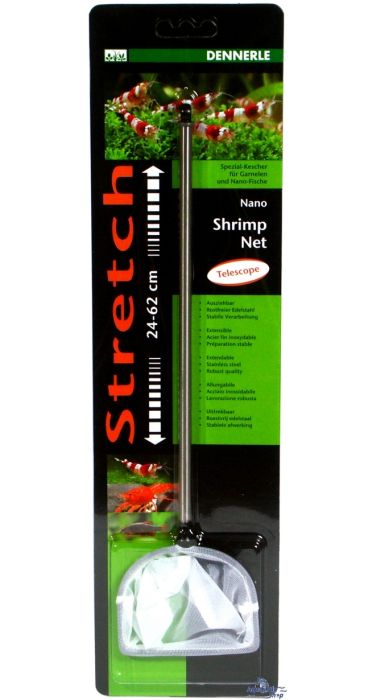 Dennerle Nano Shrimp Net, Bügelform, groß, weiß
