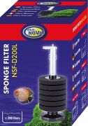 Aqua Nova Round Sponge Filter NSF-D200L